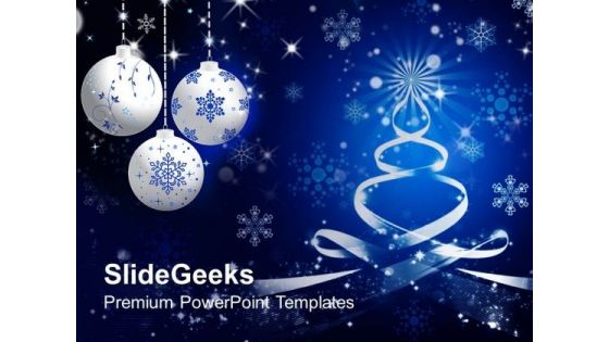 Christmas Abstract PowerPoint Templates And PowerPoint Themes 1012