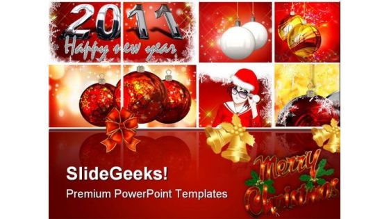 Christmas Background PowerPoint Templates And PowerPoint Backgrounds 0511