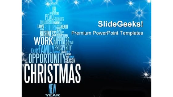 Christmas Card Abstract PowerPoint Templates And PowerPoint Backgrounds 0611