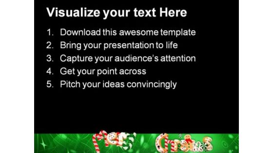 Christmas Cookies Festival PowerPoint Themes And PowerPoint Slides 0711