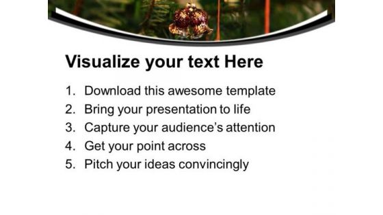 Christmas Decoration Bells For Celebration PowerPoint Templates Ppt Backgrounds For Slides 0713