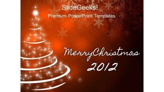 Christmas Decoration Festival PowerPoint Templates And PowerPoint Themes 0212