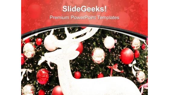 Christmas Decorations And Background PowerPoint Templates Ppt Backgrounds For Slides 0613