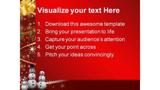 Christmas Family Events PowerPoint Themes And PowerPoint Slides 0411