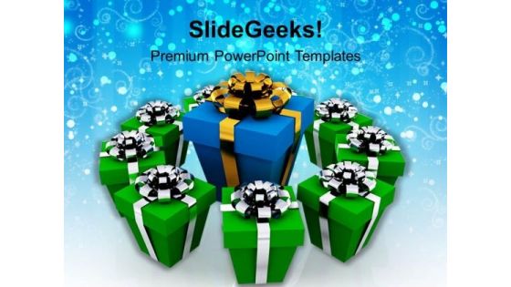 Christmas Gifts Festival PowerPoint Templates Ppt Background For Slides 1112