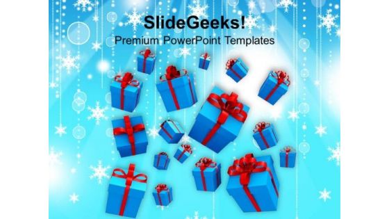 Christmas Gifts Holidays PowerPoint Templates And PowerPoint Themes 1112