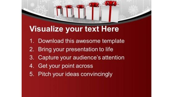 Christmas Gifts Holidays PowerPoint Templates Ppt Backgrounds For Slides 1112