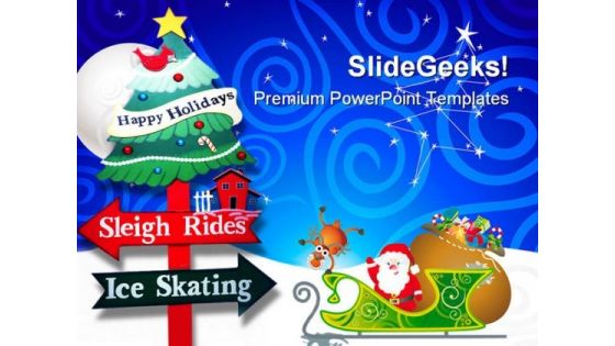 Christmas Holiday PowerPoint Themes And PowerPoint Slides 0211