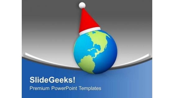 Christmas Is Global Celebration Theme PowerPoint Templates Ppt Backgrounds For Slides 0413