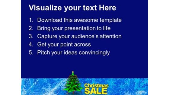 Christmas Sale Holidays Shopping PowerPoint Templates Ppt Backgrounds For Slides 1112