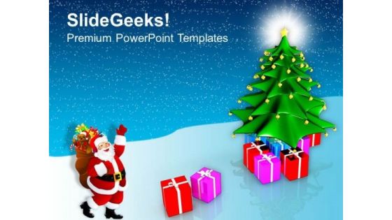 Christmas Theme Festival PowerPoint Templates Ppt Backgrounds For Slides 1112