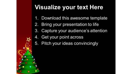 Christmas Theme Festival PowerPoint Templates Ppt Backgrounds For Slides 1212