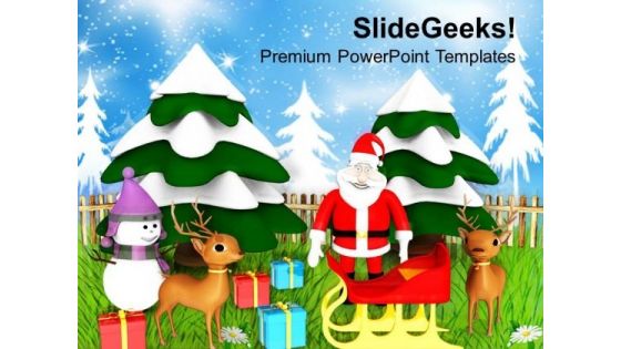 Christmas Theme Holidays PowerPoint Templates Ppt Backgrounds For Slides 1212