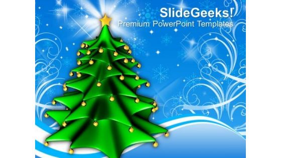 Christmas Tree Background PowerPoint Templates Ppt Backgrounds For Slides 1212