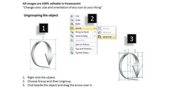 Circle 3d Symbols PowerPoint Slides And Ppt Diagrams Templates