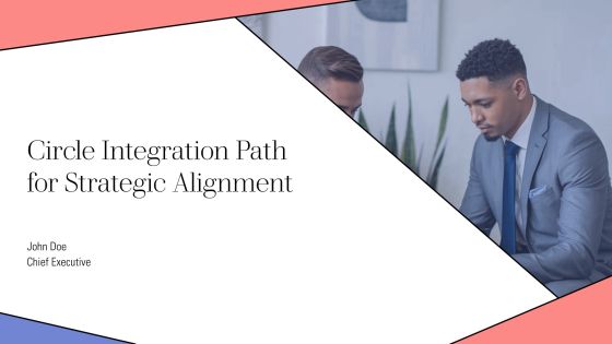 Circle Integration Path For Strategic Alignment PPT Graphics AT