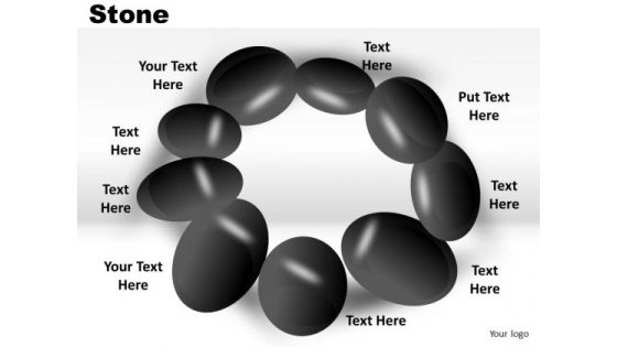 Circle Of Stones PowerPoint Slides And Ppt Diagram Templates