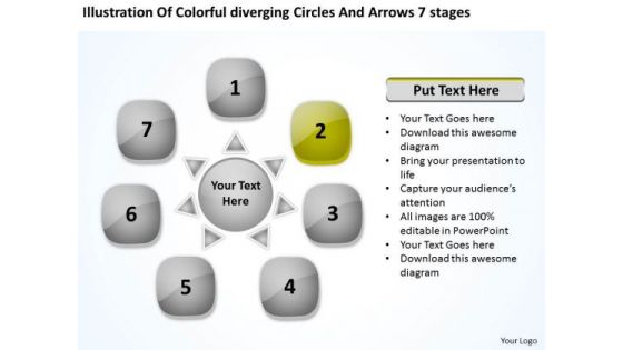 Circles And Arrows 7 Stages Relative Circular Flow Network PowerPoint Templates Circles And Arrows 7 Stages Relative Circular Flow Network PowerPoint Templates