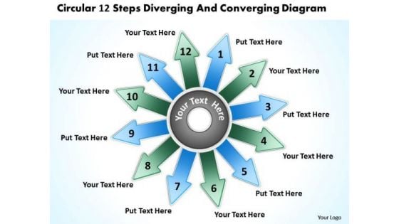 Circular 12 Steps Diverging And Converging Diagram Ppt Process PowerPoint Slides Circular 12 Steps Diverging And Converging Diagram Ppt Process PowerPoint Slides