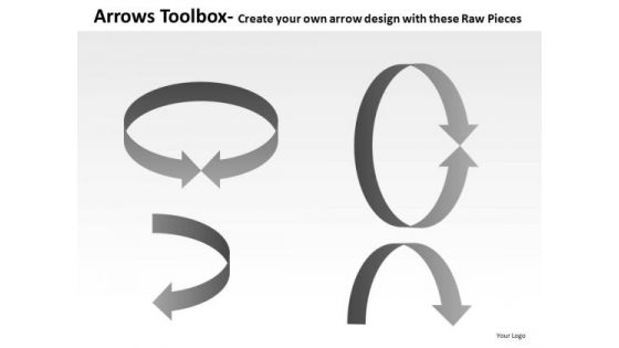 Circular Arrors PowerPoint Clipart And Ppt Graphics