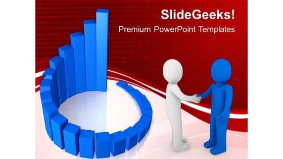 Circular Bar Graph Business Success PowerPoint Templates And PowerPoint Themes 1012