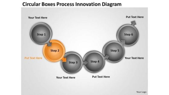 Circular Boxes Process Innovation Diagram Chart Business Flowchart PowerPoint Slides Circular Boxes Process Innovation Diagram Chart Business Flowchart PowerPoint Slides