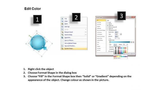 Circular Interpretation Of 5 Steps Involved Procedure Online Flowchart Maker PowerPoint Slides