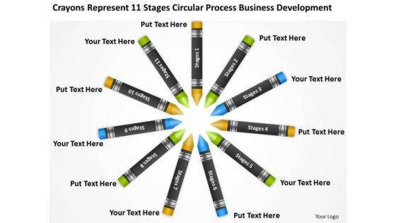 Circular Process Business Development Ppt Sample Continuity Plan PowerPoint Templates