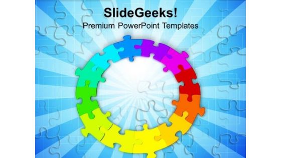 Circular Process For Business Theme PowerPoint Templates Ppt Backgrounds For Slides 0513