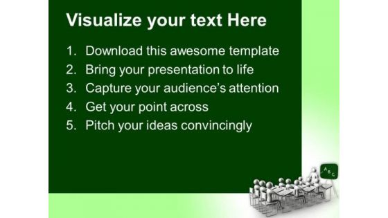 Classroom Concept Of Education PowerPoint Templates And PowerPoint Themes 1012