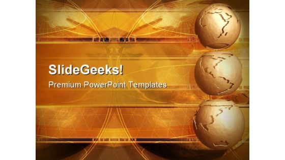 Clay Globes Abstract PowerPoint Templates And PowerPoint Backgrounds 0311 Clay Globes Abstract PowerPoint Templates And PowerPoint Backgrounds 0311