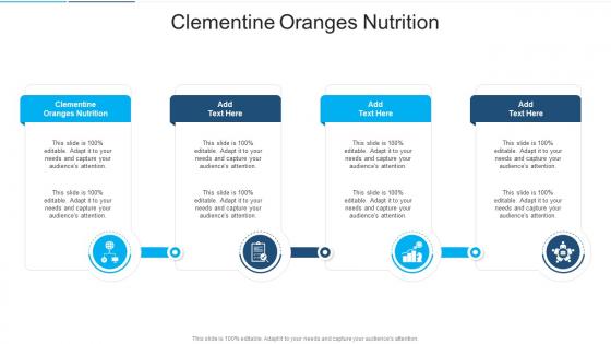 Clementine Oranges Nutrition In Powerpoint And Google Slides Cpb