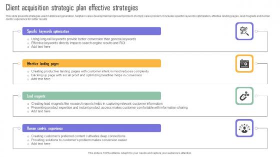 Client Acquisition Strategic Plan Effective Strategies Portrait Pdf Client Acquisition Strategic Plan Effective Strategies Portrait Pdf