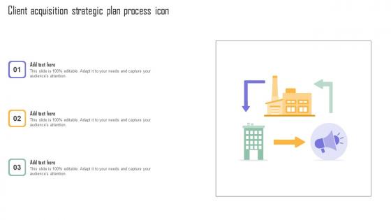 Client Acquisition Strategic Plan Process Icon Microsoft Pdf