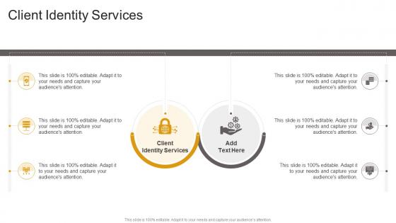 Client Identity Services In Powerpoint And Google Slides Cpb