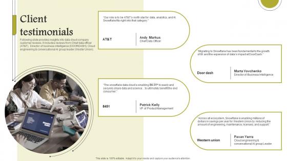Client Testimonials Cloud Data Computing Company Fund Raising Rules PDF Client Testimonials Cloud Data Computing Company Fund Raising Rules PDF
