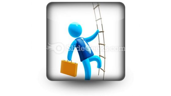 Climbing To Success Ppt Icon For Ppt Templates And Slides S