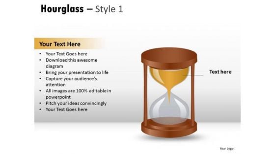 Clock Concept Hourglass 1 PowerPoint Slides And Ppt Diagram Templates