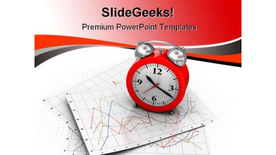 Clock Future PowerPoint Template 1010