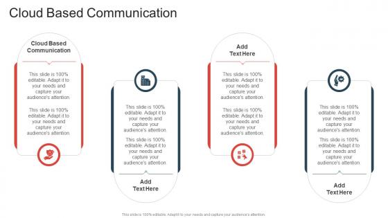 Cloud Based Communication In Powerpoint And Google Slides Cpb