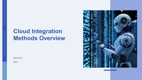 Cloud Integration Methods Overview PPT Information AT
