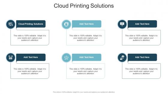 Cloud Printing Solutions In Powerpoint And Google Slides Cpb