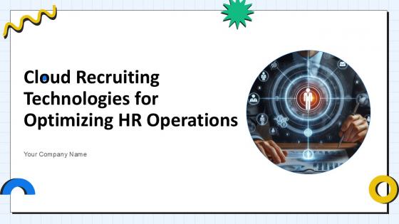 Cloud Recruiting Technologies For Optimizing HR Operations Ppt Sample