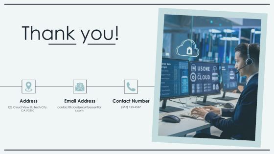 Cloud Security Framework Essentials PPT Slides AT Slide29