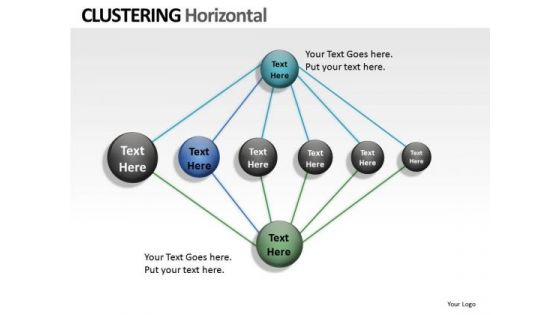 Clustering Network Internet PowerPoint Slides And Ppt Diagram Templates