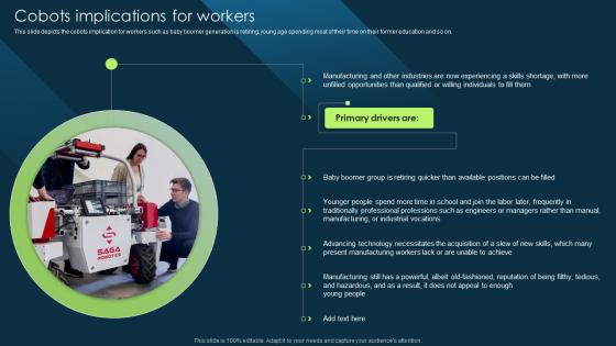 Cobots Implications For Workers Cobot Safety Measures And Risk Elements PDF Cobots Implications For Workers Cobot Safety Measures And Risk Elements PDF