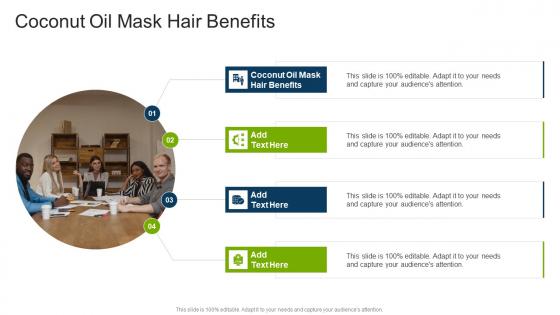 Coconut Oil Mask Hair Benefits In Powerpoint And Google Slides Cpb