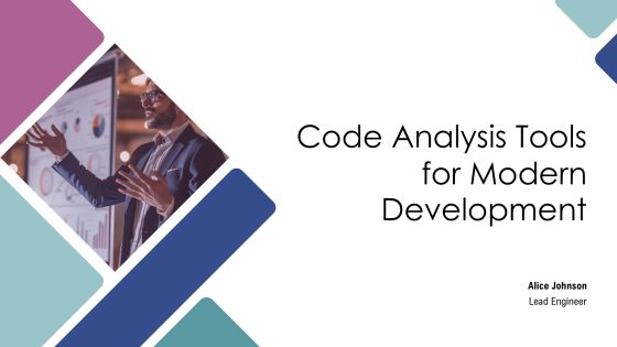 Code Analysis Tools For Modern Development PPT Guidelines AT