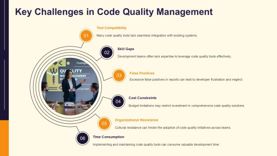 Code Quality Analysis Tools Overview PPT Example AT Slide06