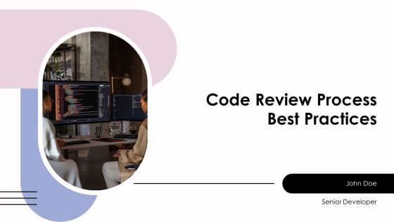 Code Review Process Best Practices PPT Template AT